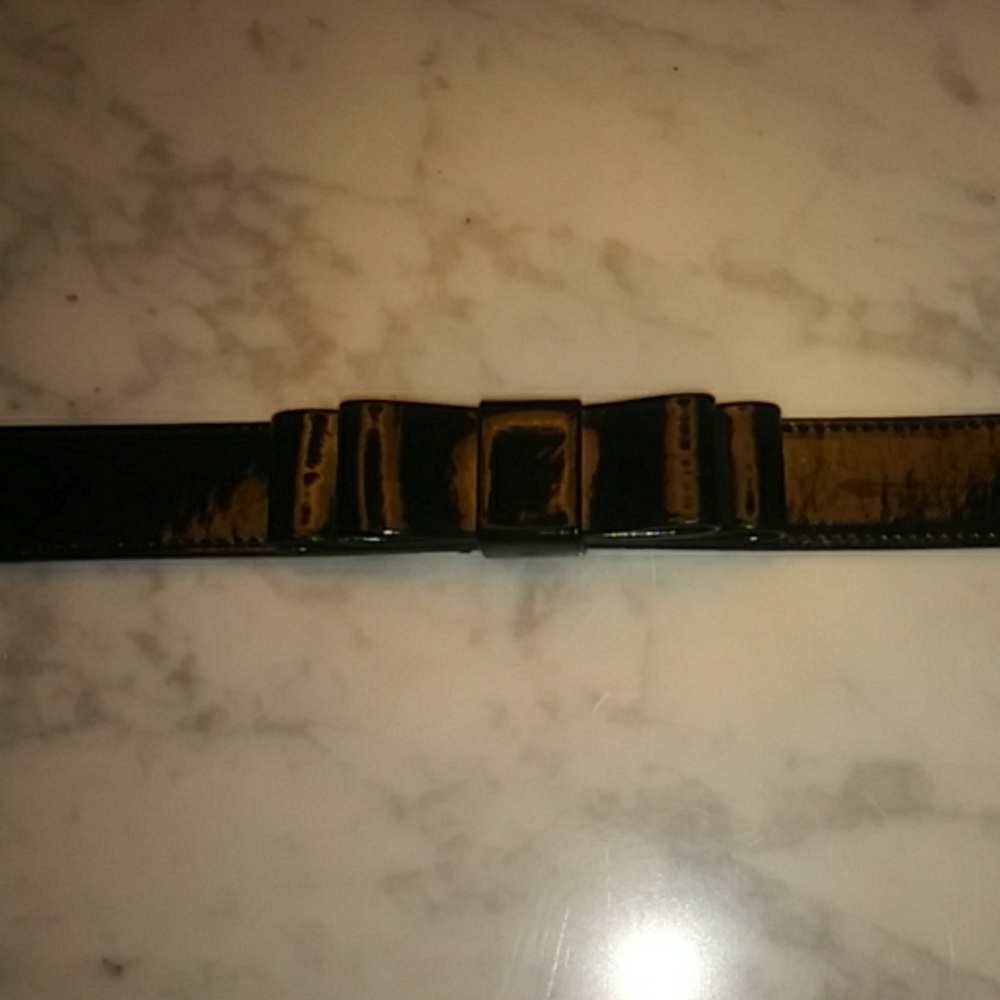 COPY - Belt black patent leather